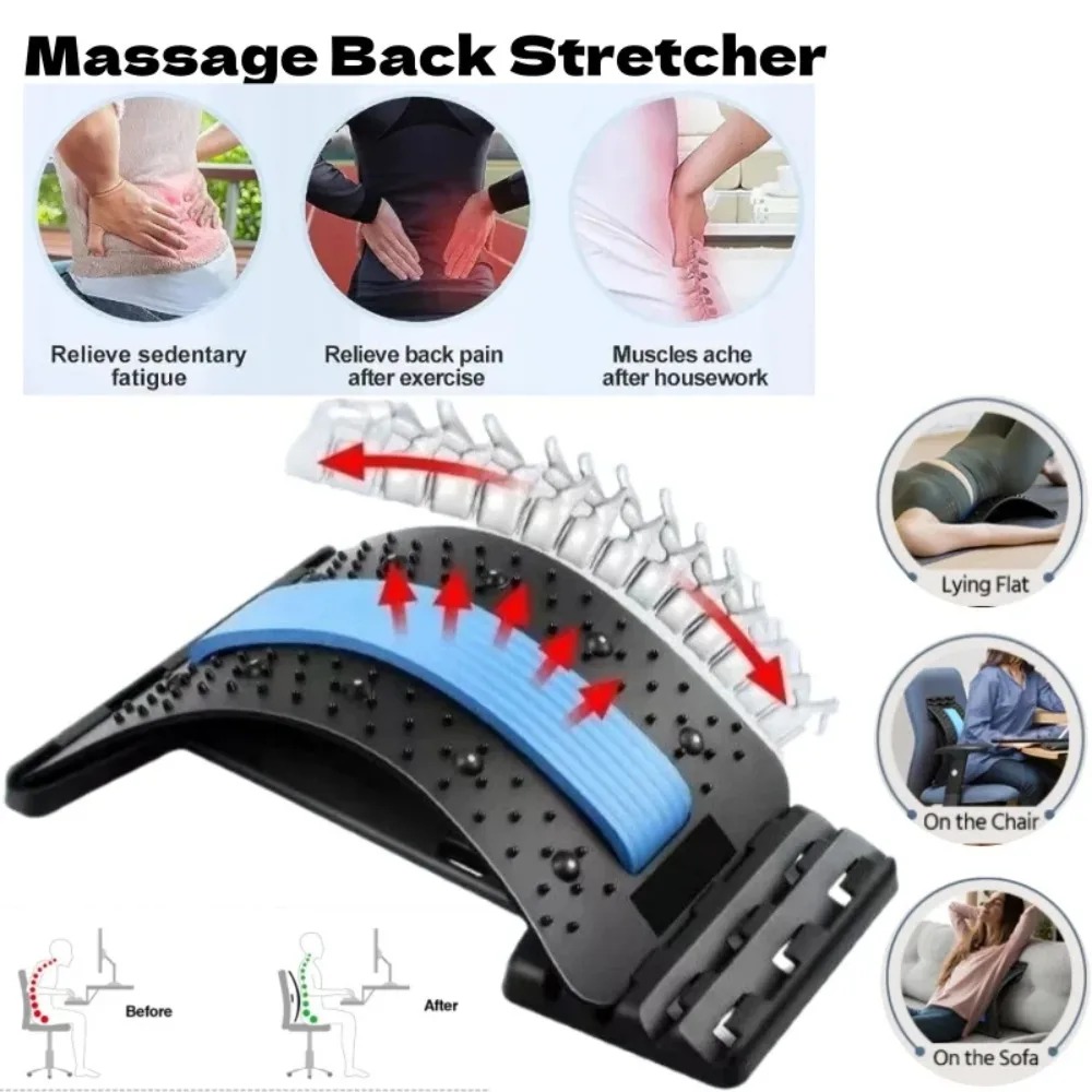 Lumbar Back Stretcher 4 Level  - Posture Corrector Back 评论和价格