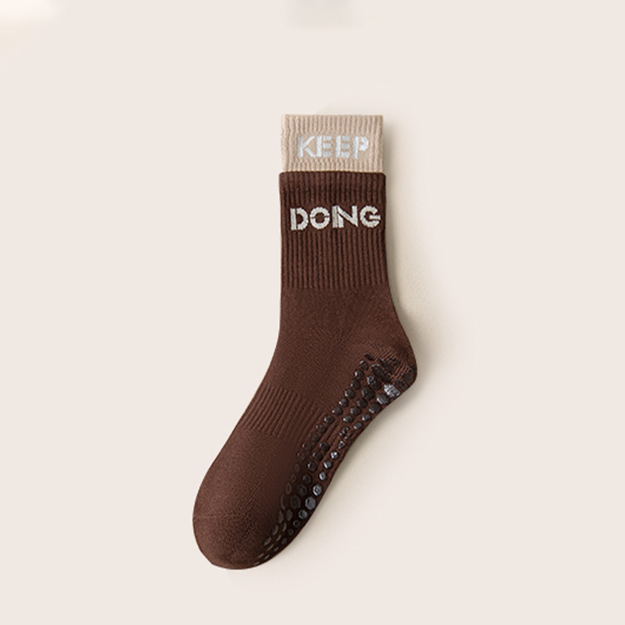 1Pair Mid Calf Yoga Socks Pila - Yoga Fitness Training 评论和价格