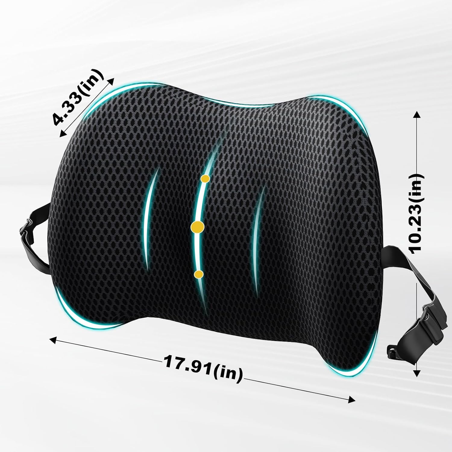 Ergonomic Lumbar Support Pillo - Posture Corrector Back 评论和价格