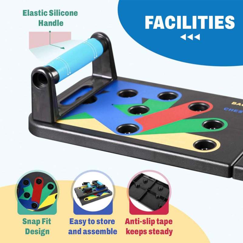 Portable Foldable Push Up Boar - Push Up Board 评论和价格