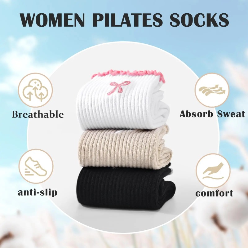 Professional Yoga Socks, Cotto - Yoga Of Fitness 评论和价格