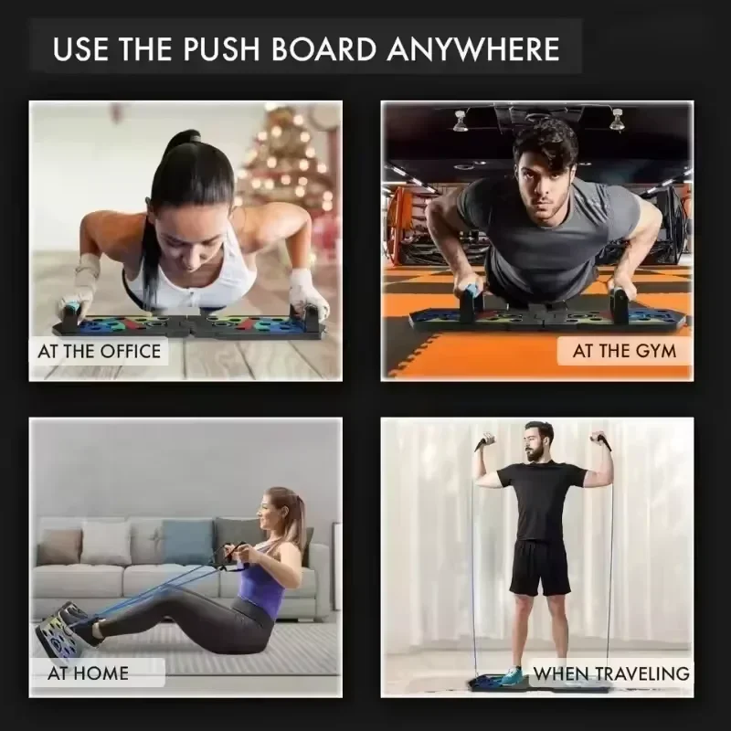 Push-up Board Set Portable Mul - Push Up Board 评论和价格