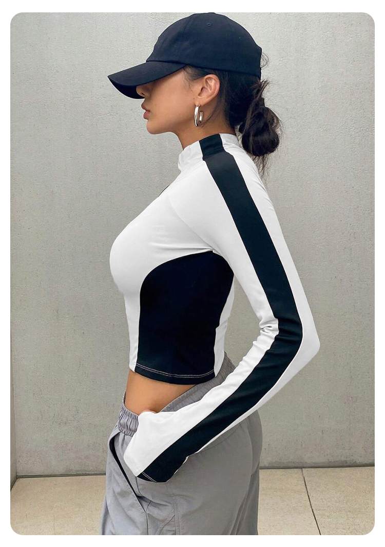 Yoga Clothes Stand Up Collar J - Yoga Of Fitness 评论和价格