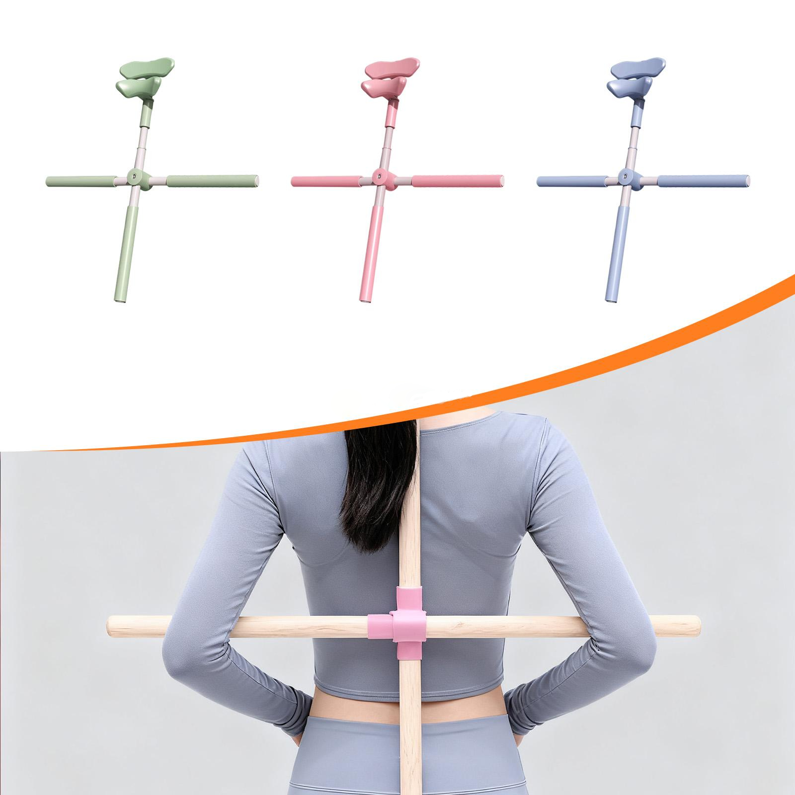 Yoga Stick Cross Open Back Pos - Posture Corrector Back 评论和价格
