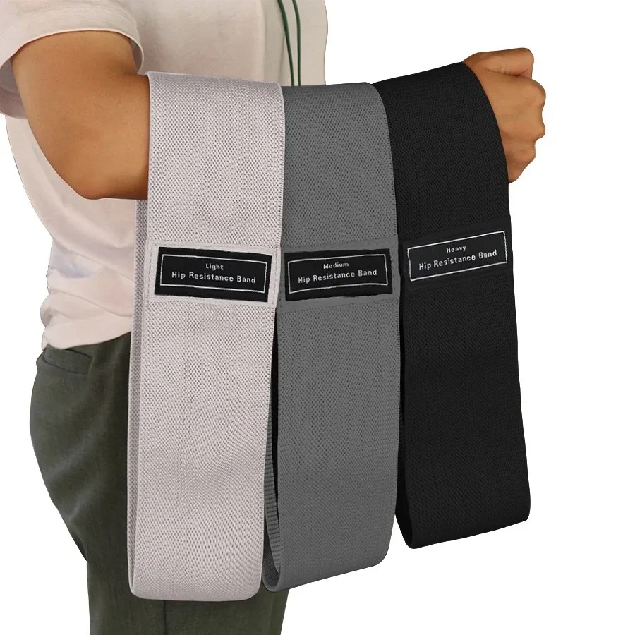 Fabric Resistance Hip Booty Ba - Yoga Fitness Resistance Band 评论和价格