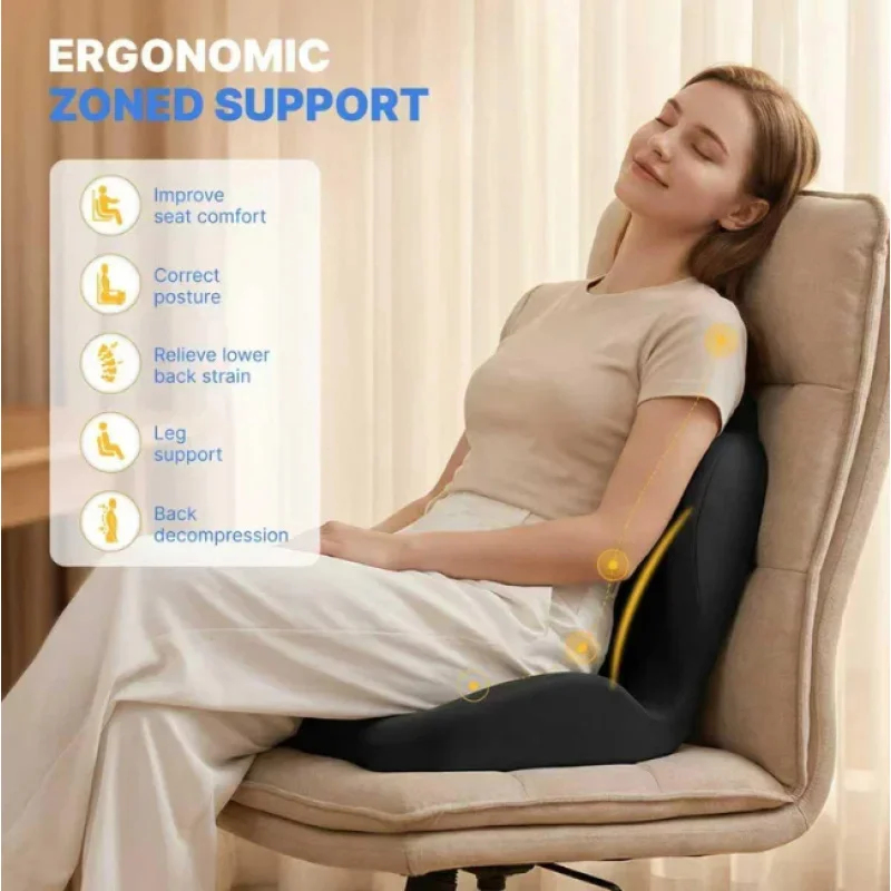 Coccyx Seat Cushion Memory Foa - Posture Corrector Back 评论和价格