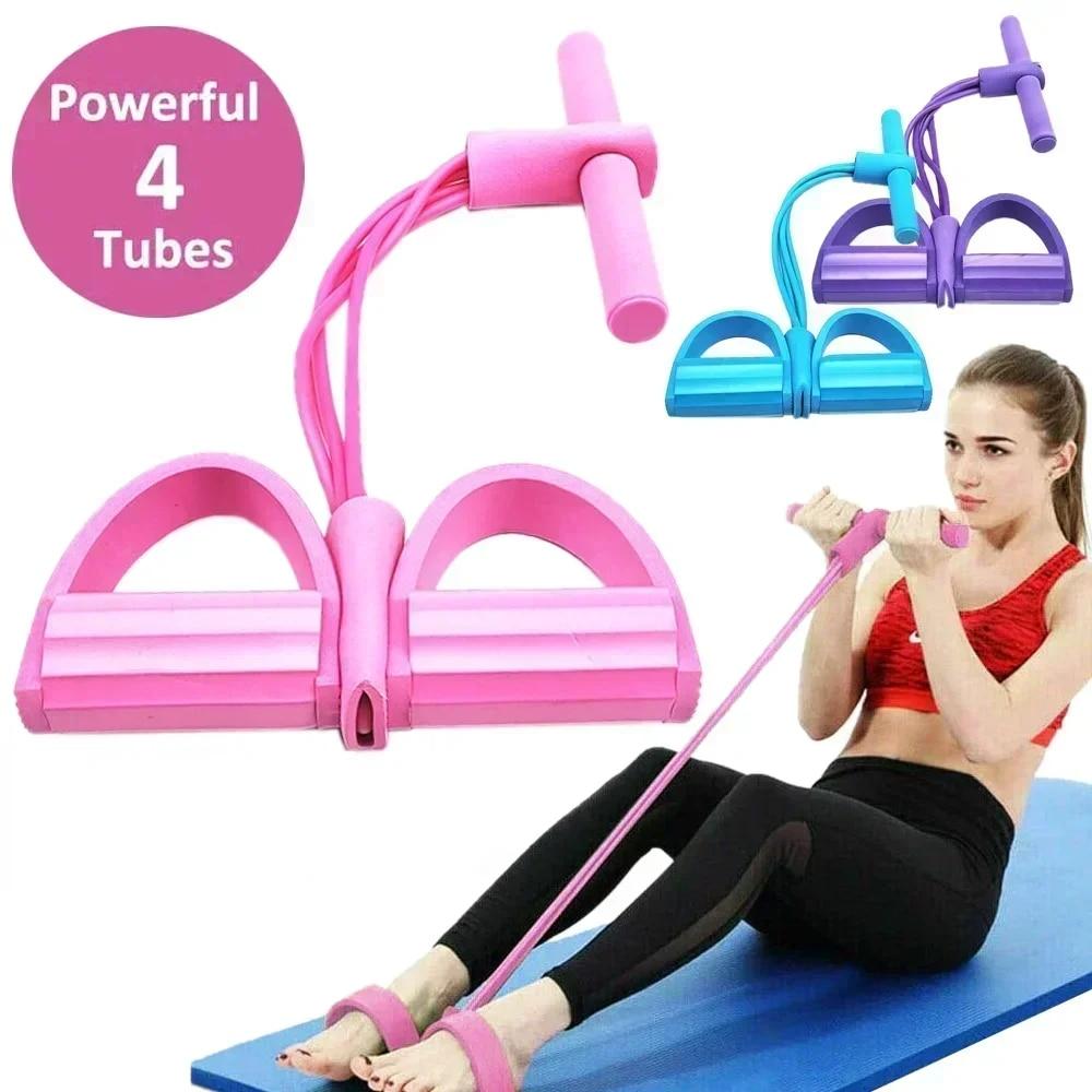 4/6 Level Resistance Band Elas - Yoga Fitness Resistance Band 评论和价格